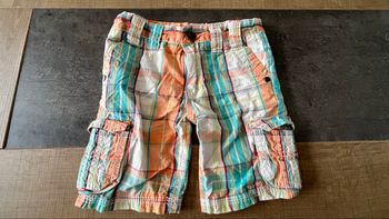 Short à carreaux