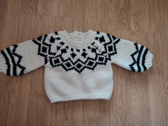 Pull laine bébé