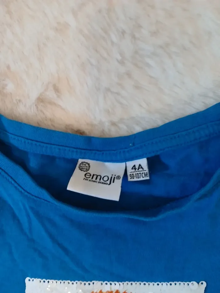 tee-shirt 4 ans emoji - photo numéro 3