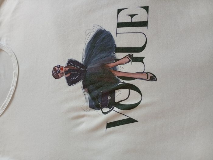 T-shirt blanc Vogue, femme 38 40 - photo numéro 4