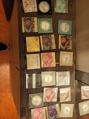 Lot de 21 lingettes parfumées fragonard