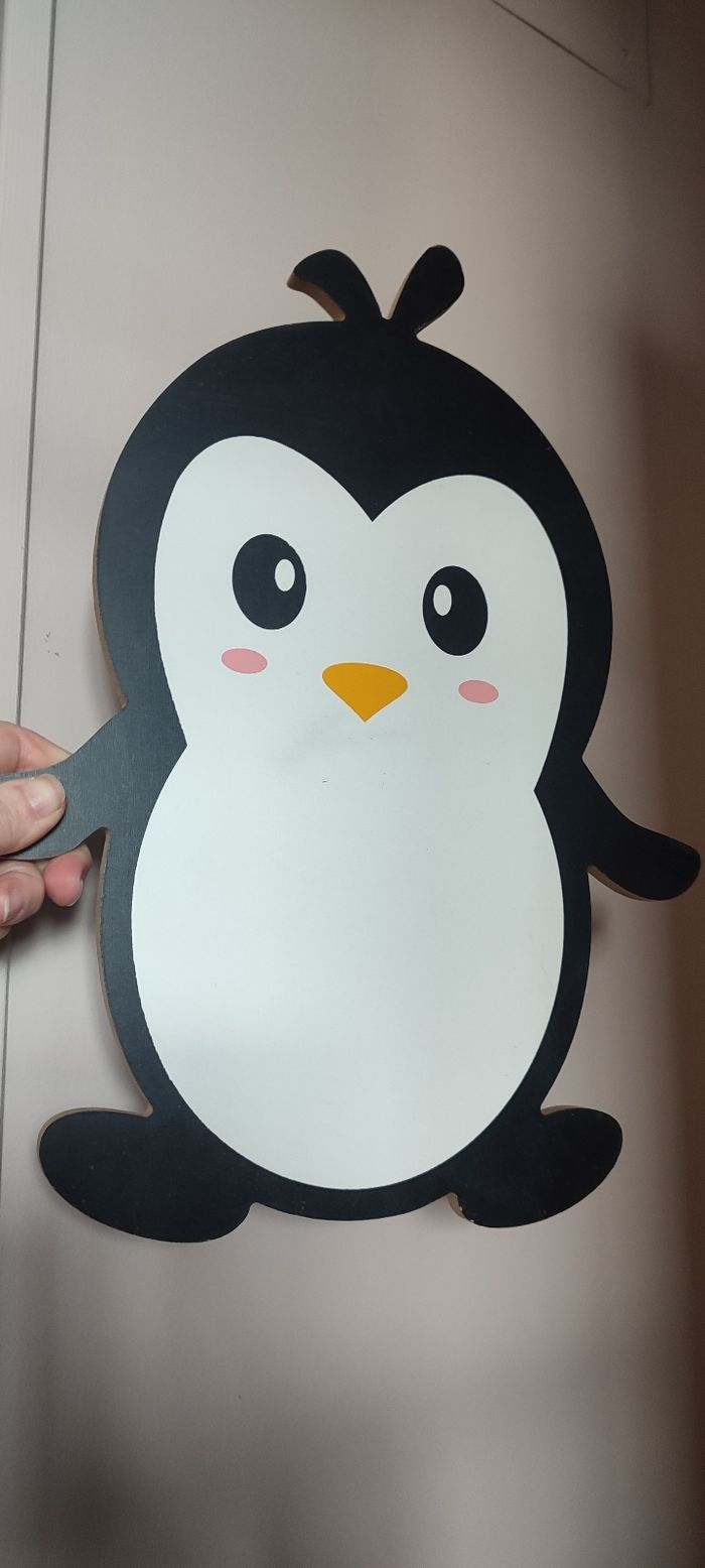 Veilleuse murale pinguin