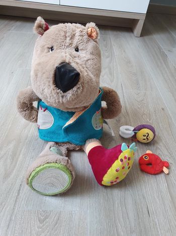 Peluche ours César Lililuputiens