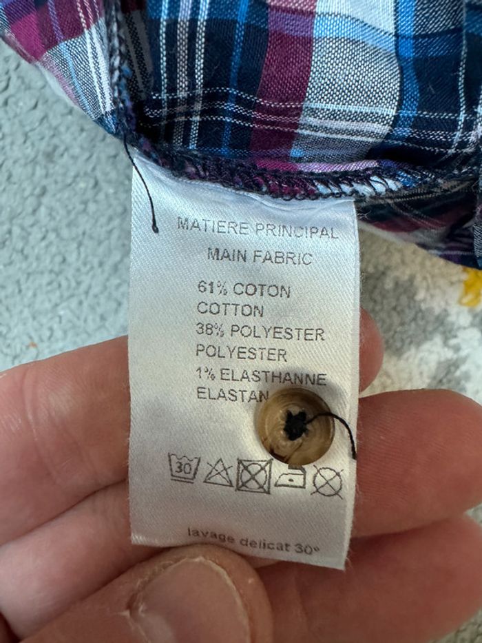 Chemise à carreaux Burton of London Taille 42 - photo numéro 4