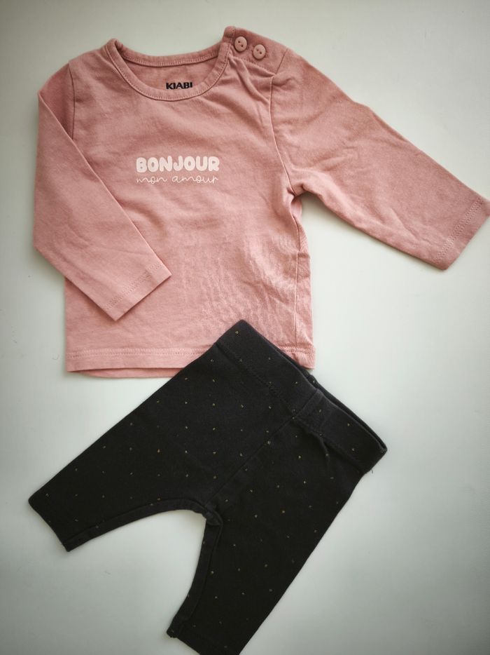 Lot bodies et salopettes bébé fille 1 mois - photo numéro 8
