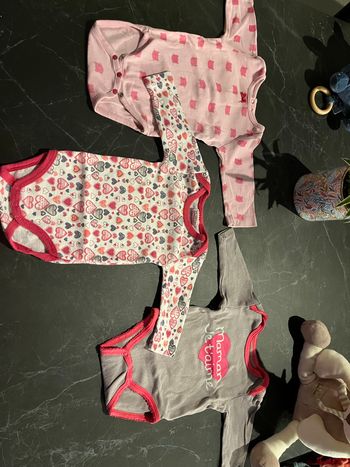 3 bodies manches longue