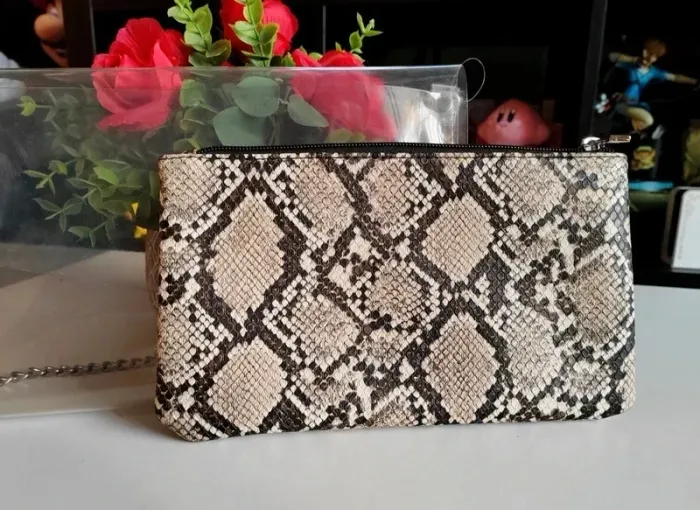 Grande pochette plastique + une autre pochette - photo numéro 2