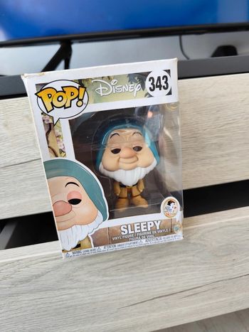 Funko pop 343 nain sleepy blanche neige