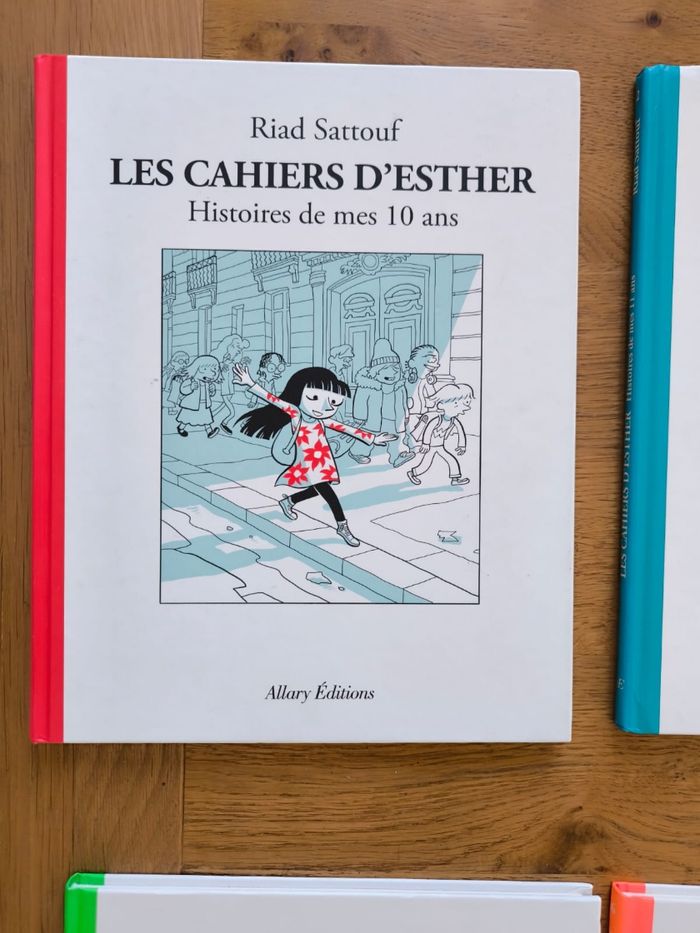 Lot de 8 livres les cahiers d' Esther - photo numéro 2