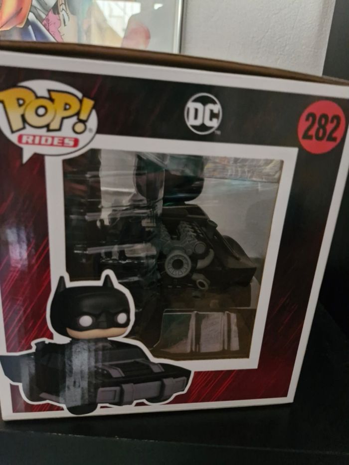 Figurine pop batman in batmobile - photo numéro 4