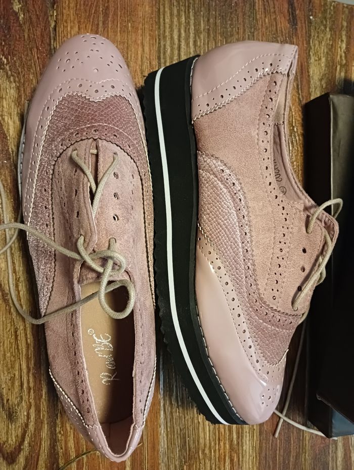 Chaussures / derbies taille 38 🎁 NEUF - photo numéro 4