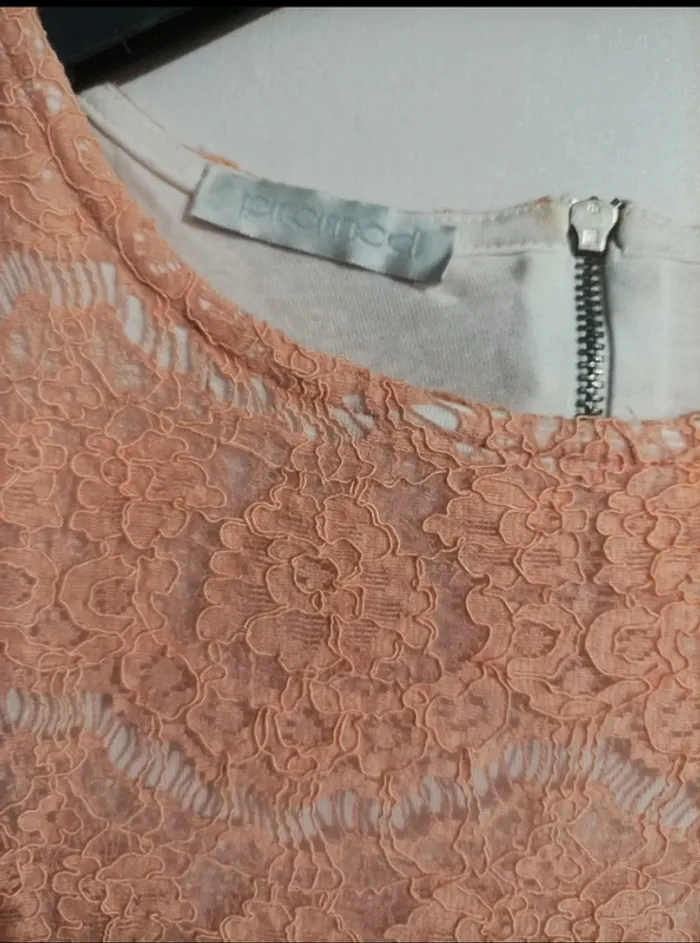 Top dentelle Promod taille 36 - photo numéro 4
