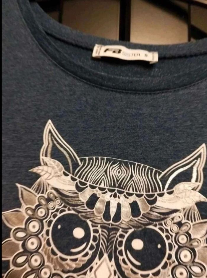 Tee-shirt  chouette - photo numéro 2