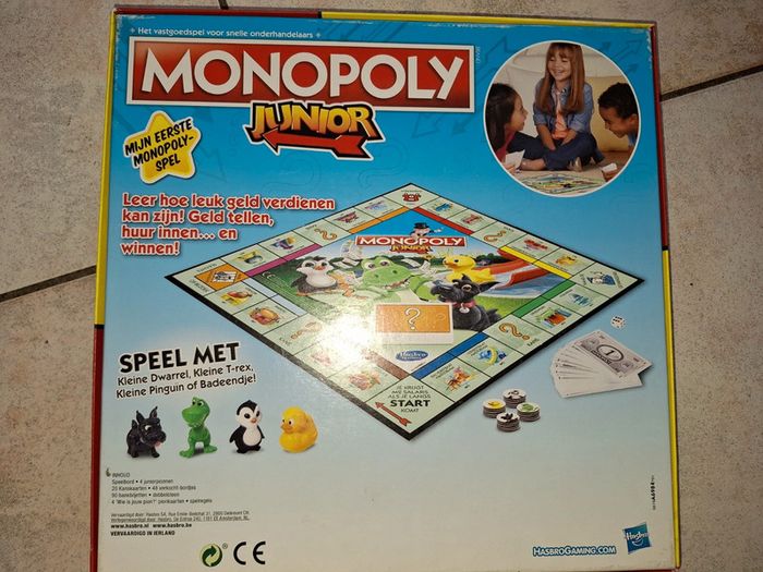 Monopoly junior néerlandais - photo numéro 2
