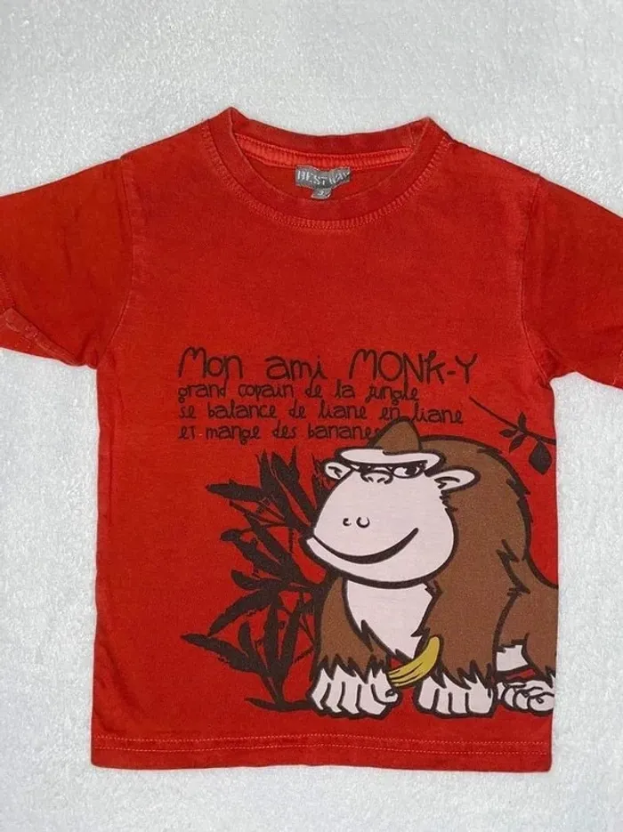 t-shirt 3 ans
