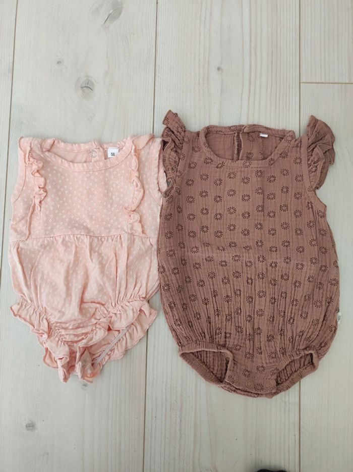 Lot 2 bodies habillés 3mois