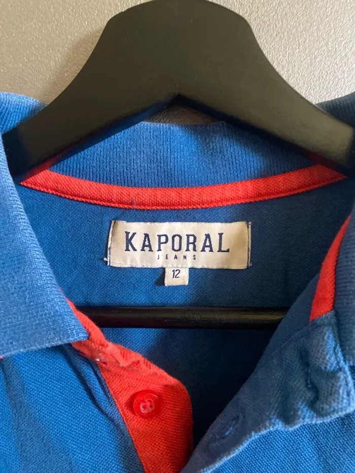 Polo Kaporal brodé 12 ans enfant - photo numéro 2