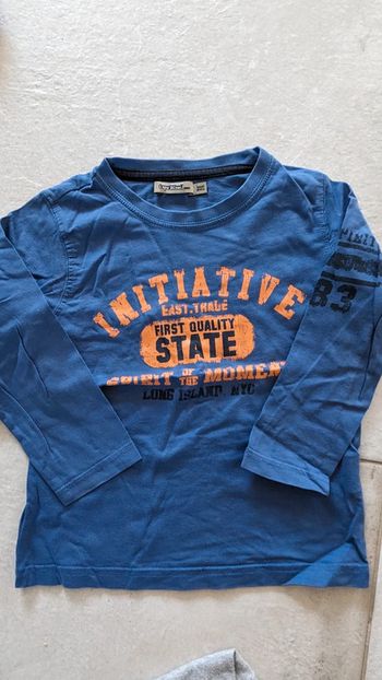 Tee shirt manches longues 4 ans