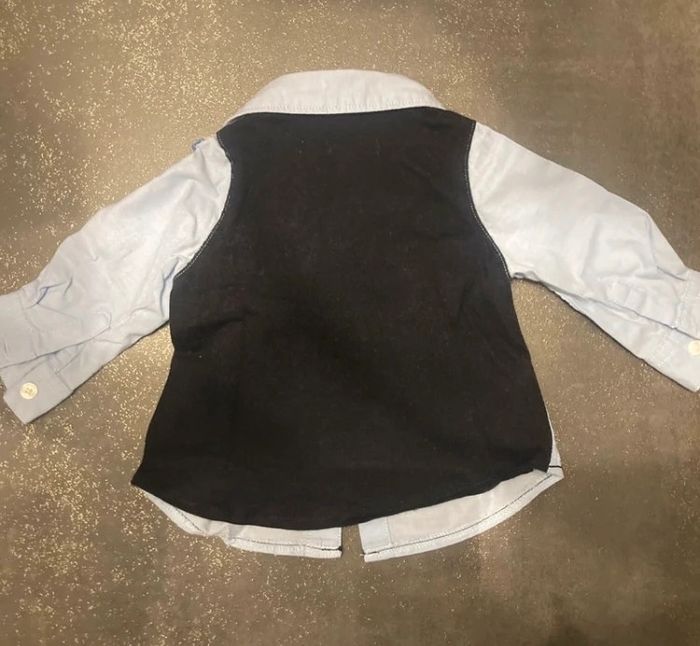 Lot de 2 chemises Ikks taille 3 mois - photo numéro 3
