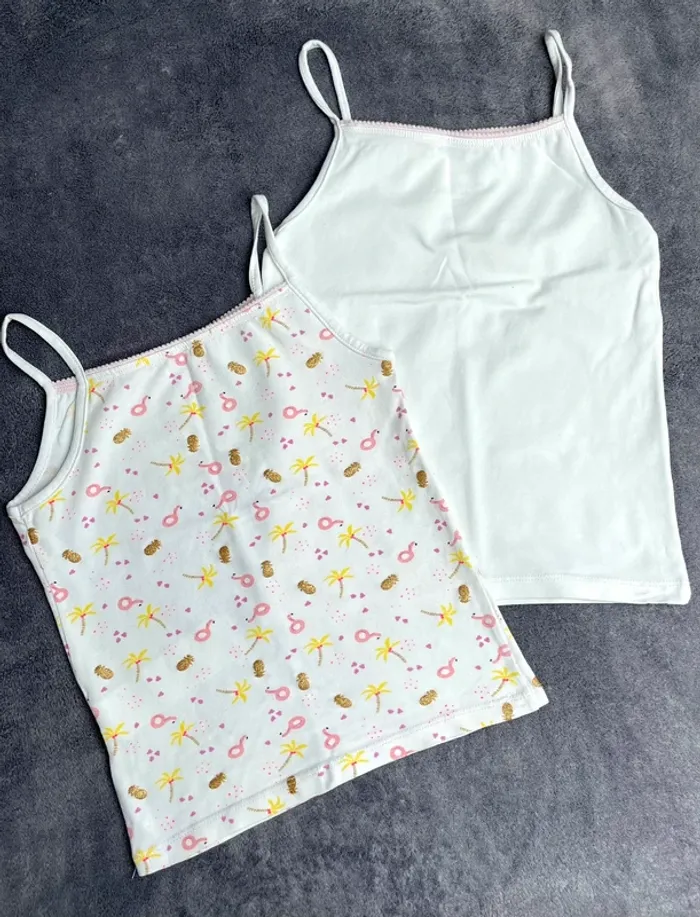 Maillot de corps fille, 5 ans, DPAM (lot de 2) - photo numéro 2