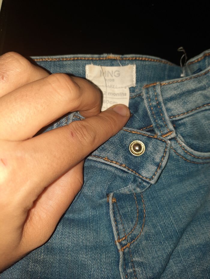 2 jeans pour petite fille - photo numéro 3