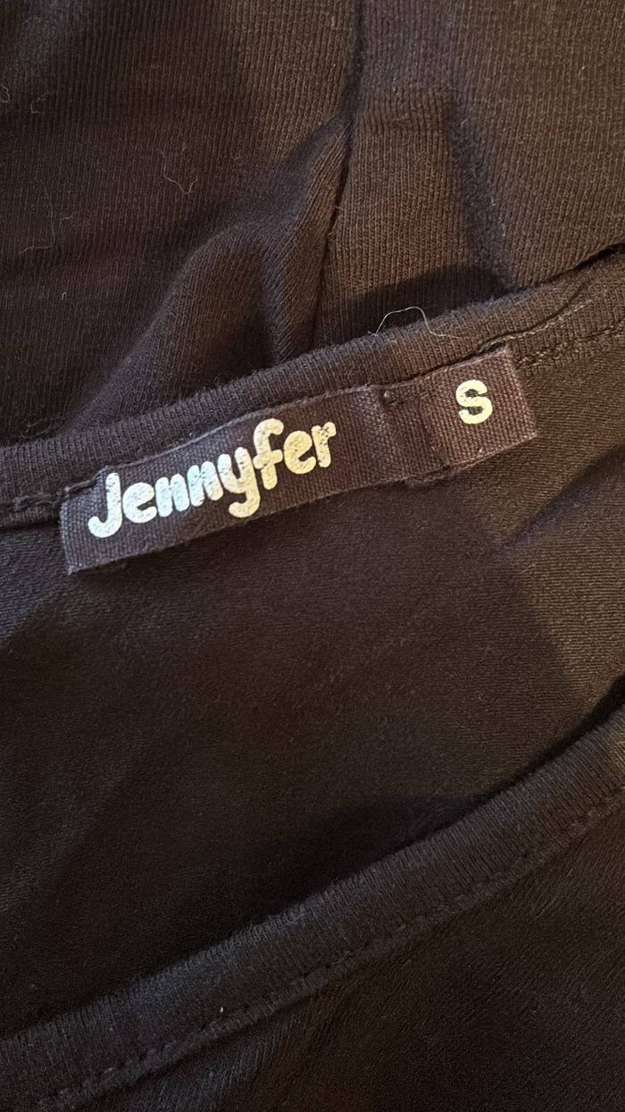 Robe noire coupe patineuse avec ouverture dans le dos Jennyfer T36 - photo numéro 3
