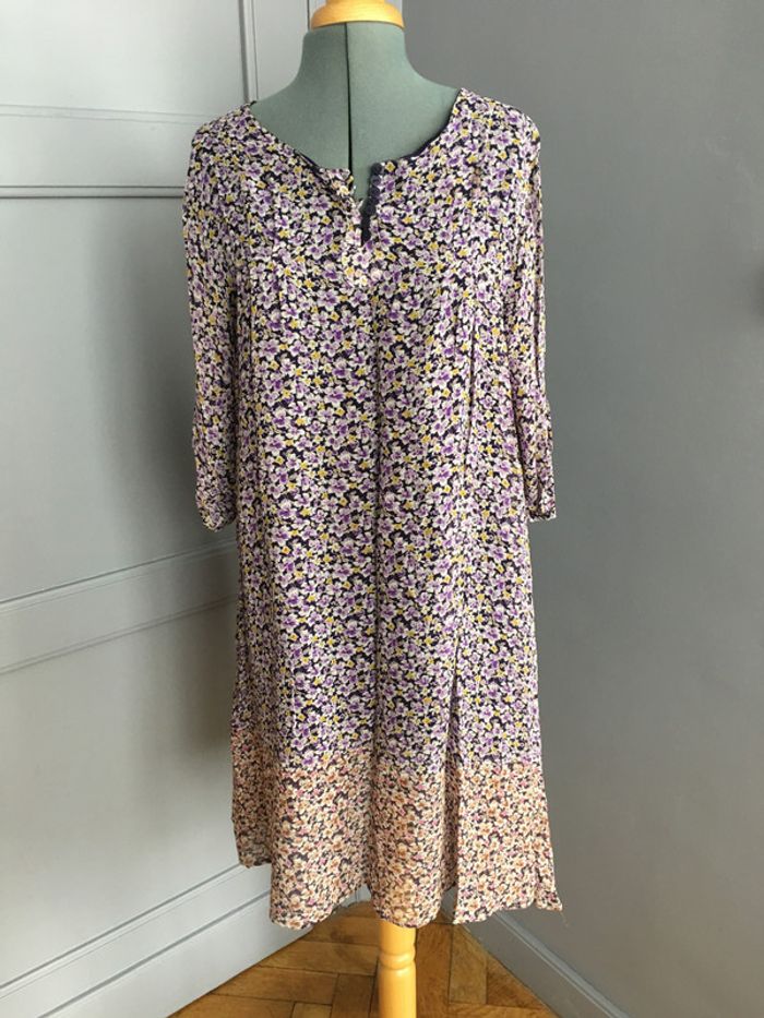 Robe bohème romantique tout en soie légère et douce - photo numéro 3