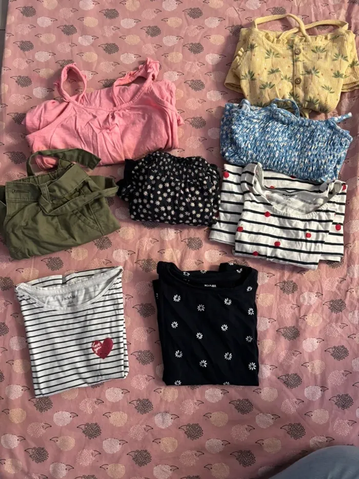 Lot été 4 ans fille