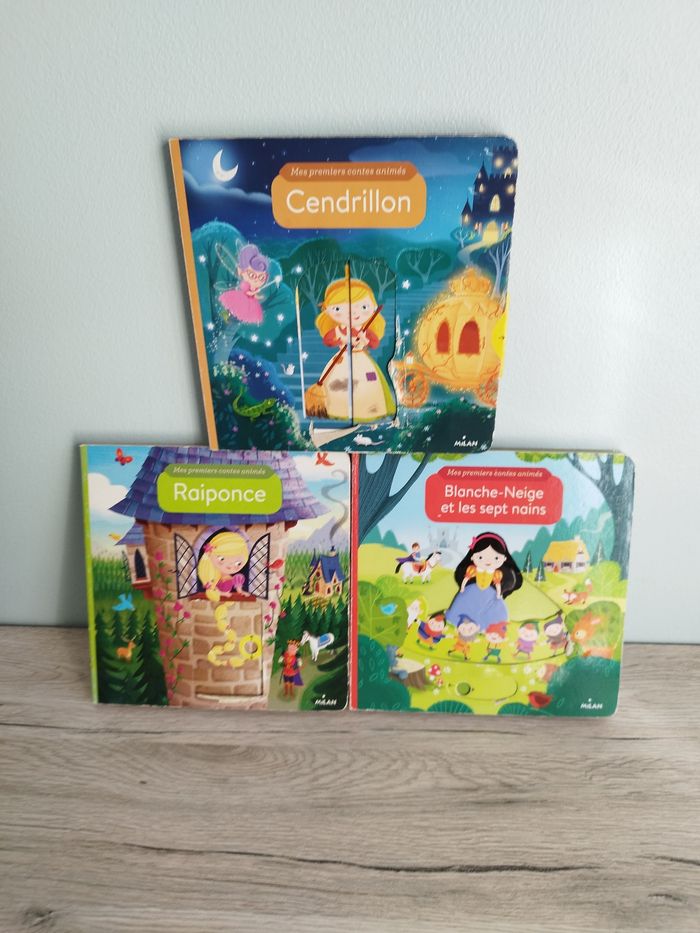 Livre mes premiers comptes animés princesse