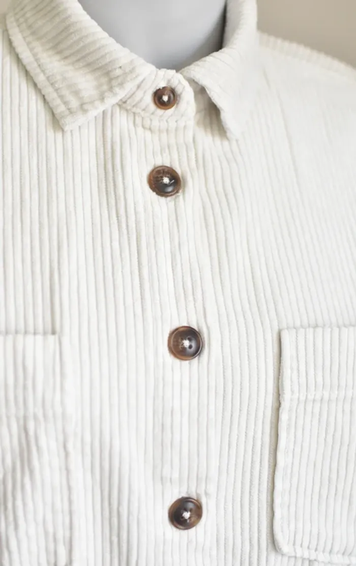 Veste Chemise Bizzbee crème en taille XS - photo numéro 5