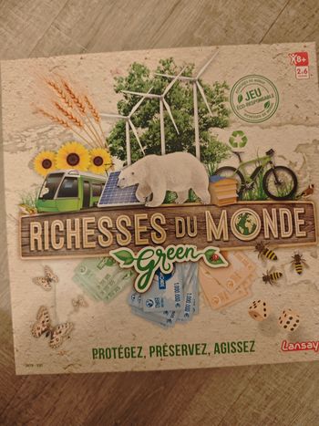 Jeu richesses du monde green neuf 