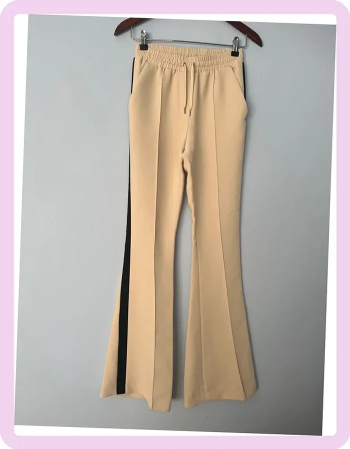 Pantalon Fluide Large Beige Barbara Bui Femme – Taille 34, Chic et Confortable - photo numéro 3