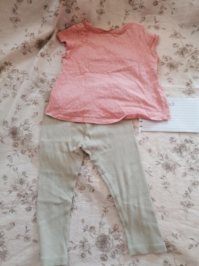Ensemble pastel fille 24mois - photo numéro 5