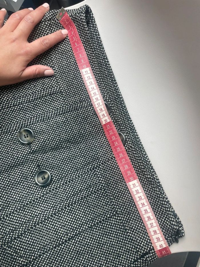 Jupe  en laine benetton taille 40 - photo numéro 4