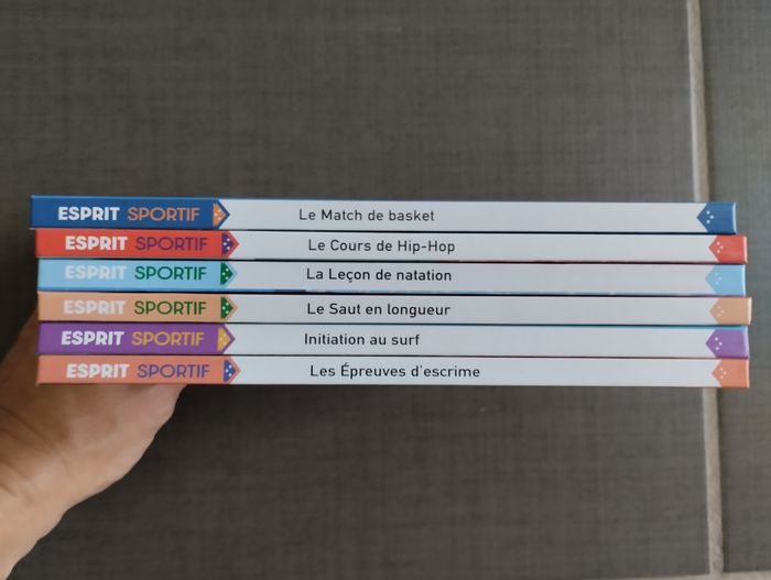 Lot 6 livres McDo collection Esprit Sportif - photo numéro 3
