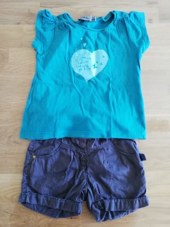 Ensemble short et tee shirt