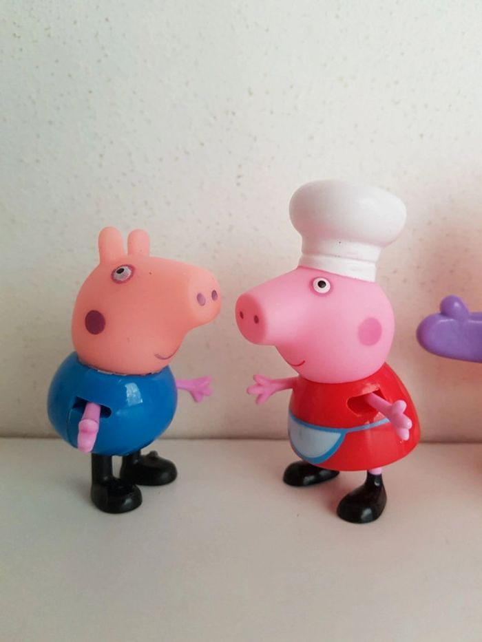 Figurines Peppa, maman pig, cuisine - photo numéro 4