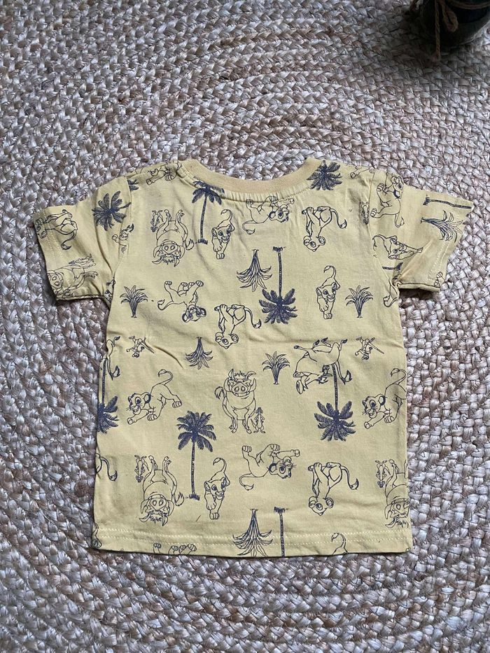 Lot de 3 t-shirts Mc roi lion simba 12/18 mois - photo numéro 8