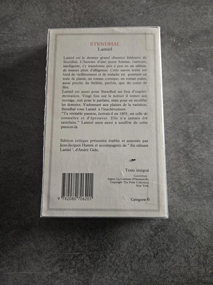 Livre roman littérature moderne et contemporaine "Lamiel" - Stendhal - photo numéro 2