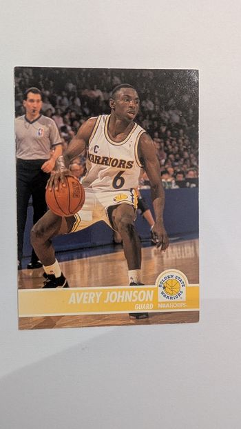 Carte de basket NBA Hoops Avery Johnson n°66 1994