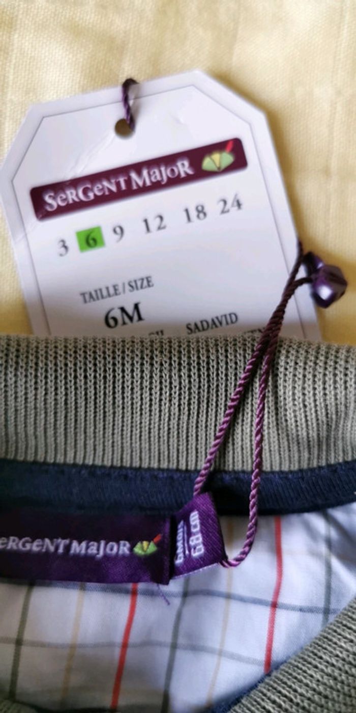 Veste légère Sergent Major 6 mois - photo numéro 2
