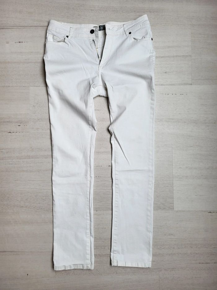 Pantalon blanc cassé/écru - Taille 42