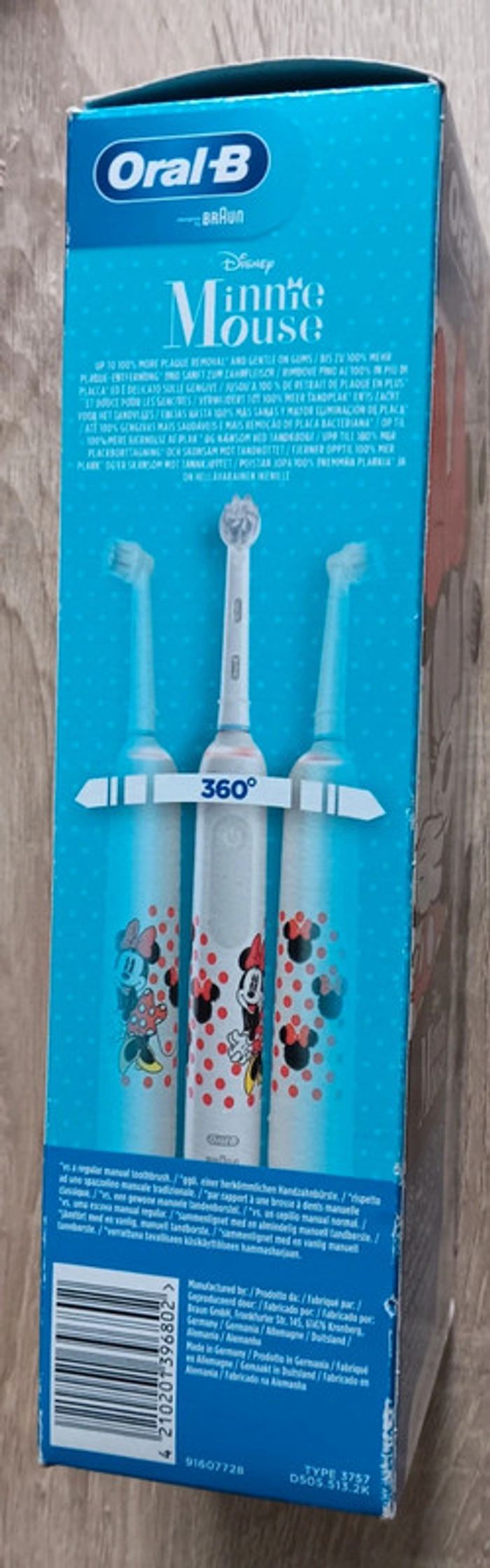 Brosse à dent électrique enfant Minnie Mouse - photo numéro 4
