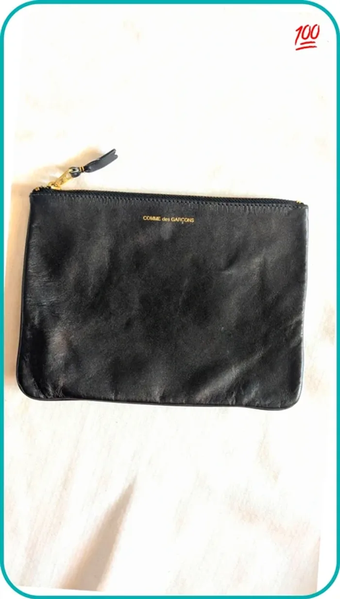 Pochette femme Comme Des Garçon noir