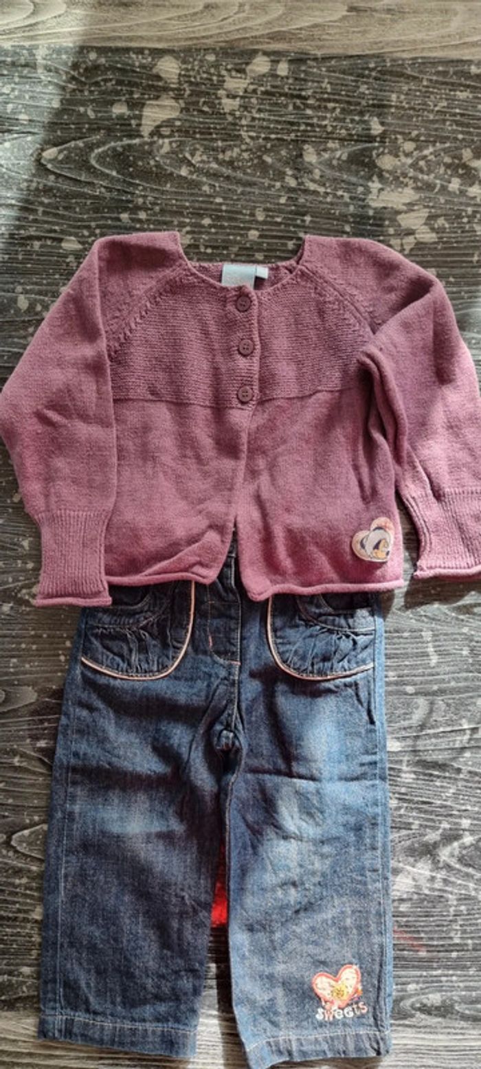 Ensemble fille 23 mois