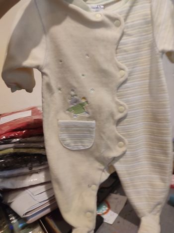 #kytie3moisgarcon. Grenouillère taille 3 mois