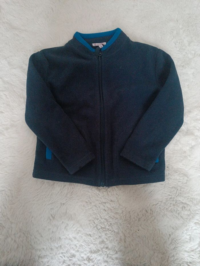 Gilet polaire marine 4 ans