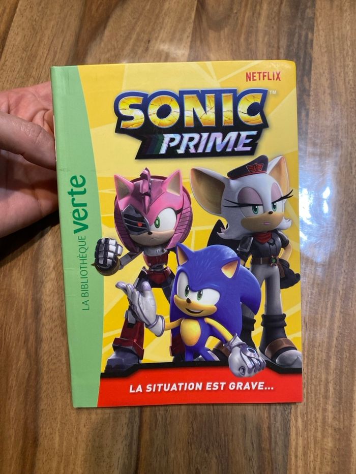 Livre Sonic Prime