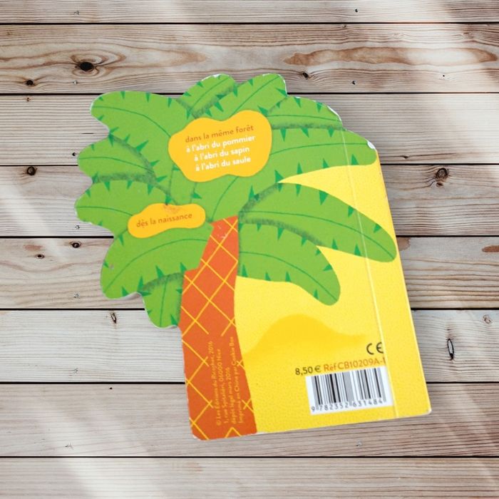 🌴🦎 livre enfant – à l’abri du palmier – découverte & éveil 🦎🌴 - photo numéro 2