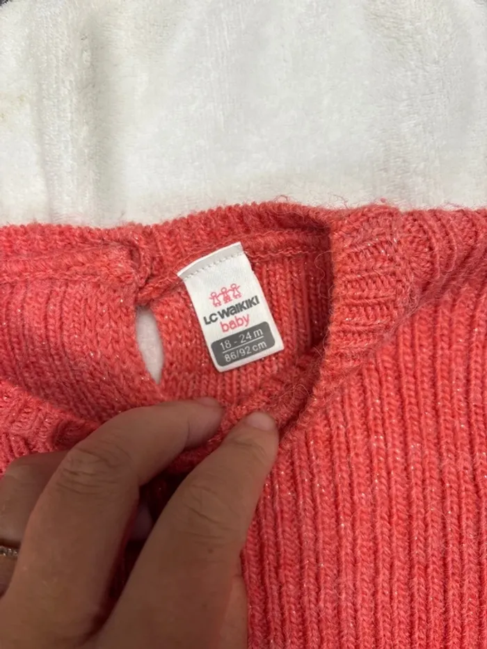 Pull corail - photo numéro 2